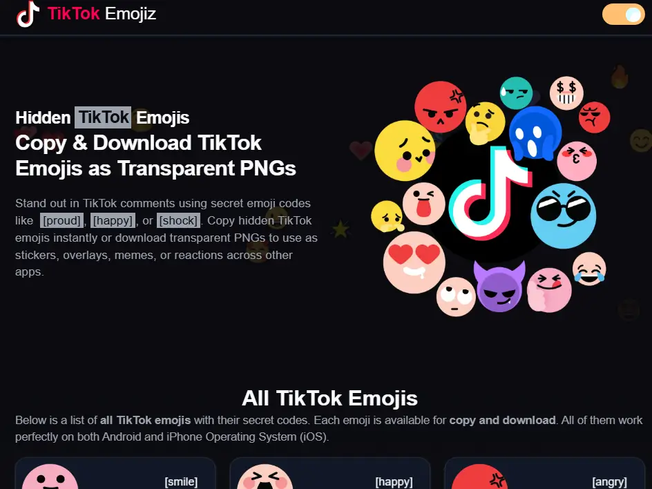 TikTok Emojiz Online